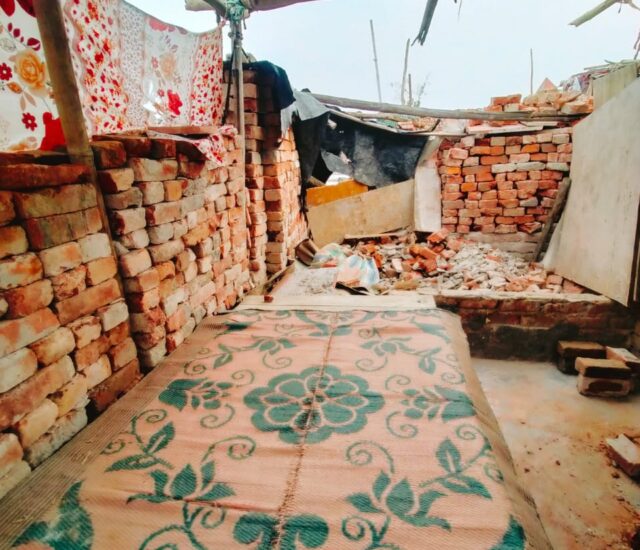 Food Donation for HomeLess - Tughlkabad Village